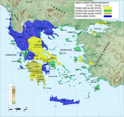 Η Ελλάδα κατά την Θηβαϊκή ηγεμονία