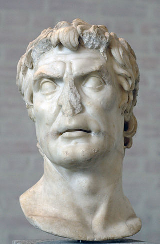 Προτομή, αντίγραφο πορτραίτου Ρωμαίου ευγενούς του 2ου αιώνα π.Χ. Πιστεύεται πως πρόκειται για το Λεύκιο Κορνήλιο Σύλλα (π. 138-78 π.Χ.), δικτάτορα της Ρώμης (πηγή)